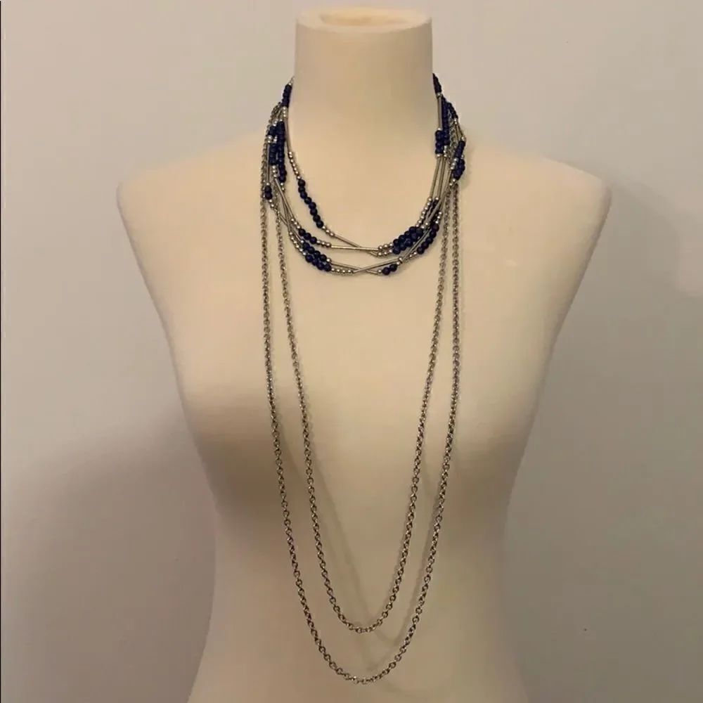 Premier Designs True Blue necklace - Picture 4 of 5